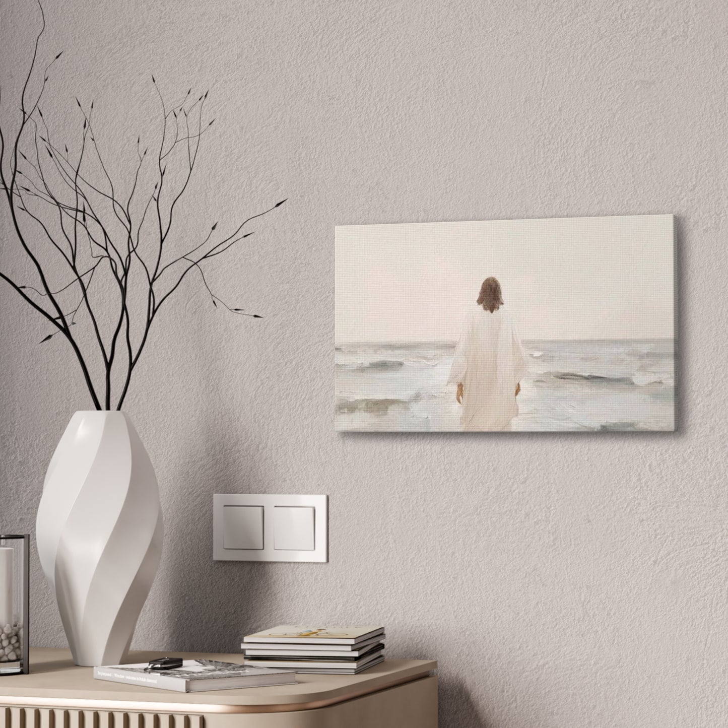 Jesus Walking - Canvas Wall Art