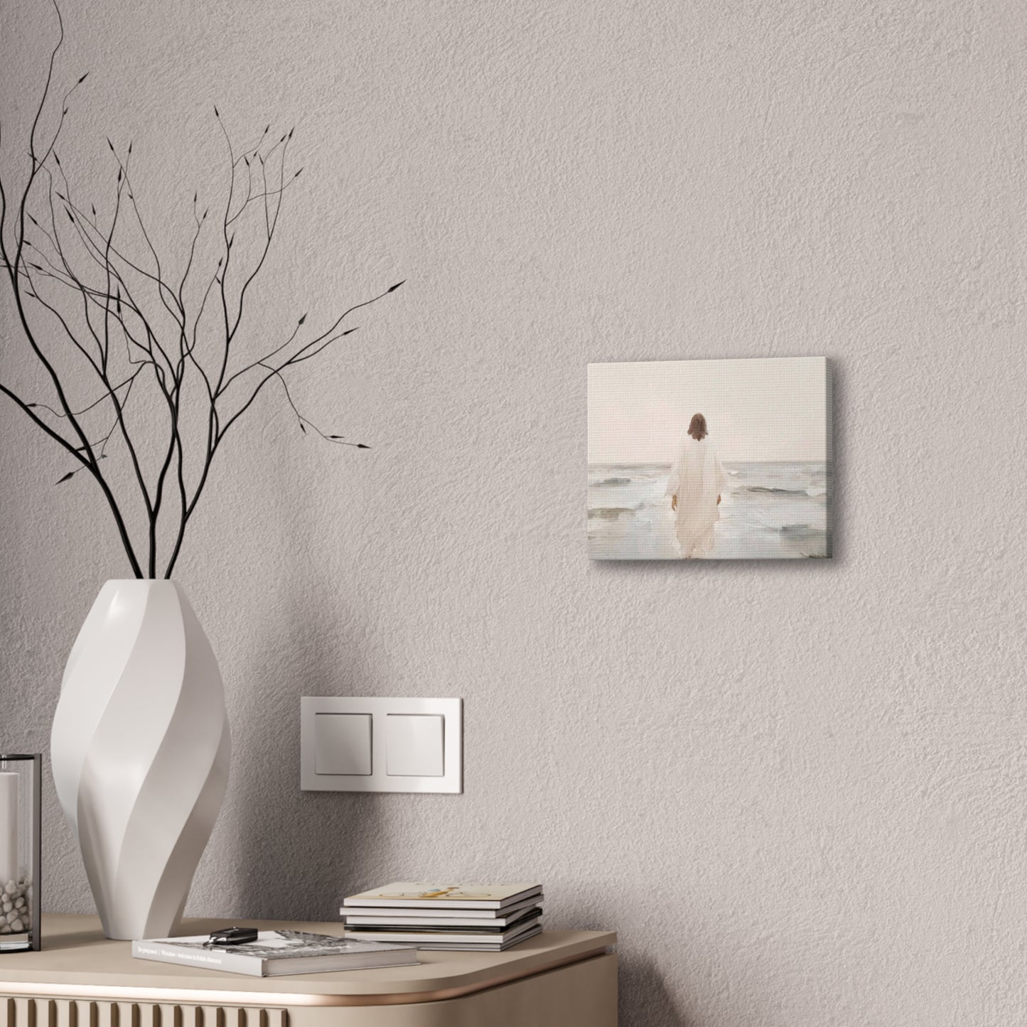 Jesus Walking - Canvas Wall Art
