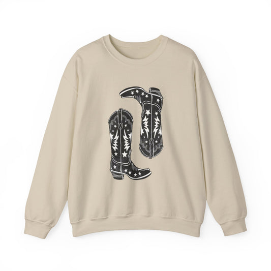 Cowboy Boots Crewneck