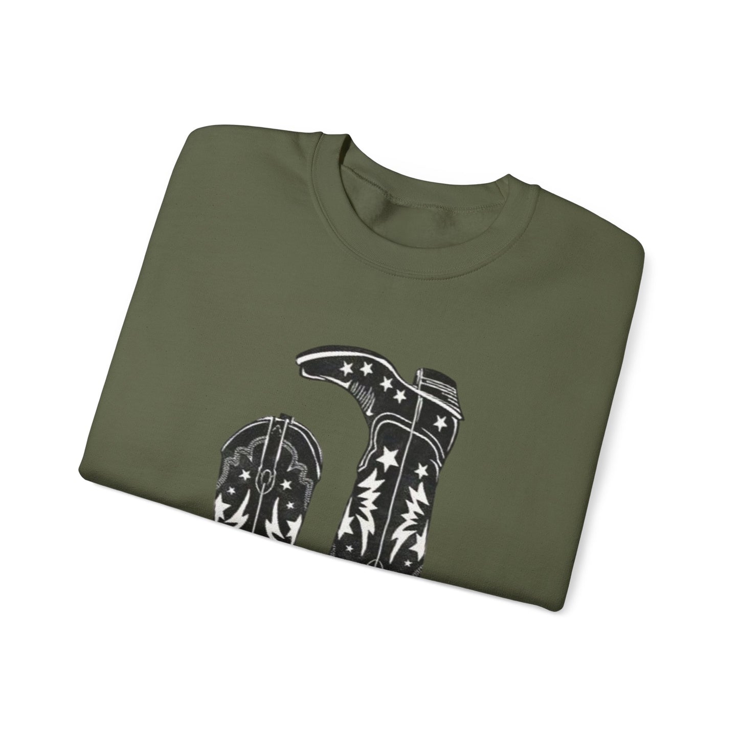 Cowboy Boots Crewneck