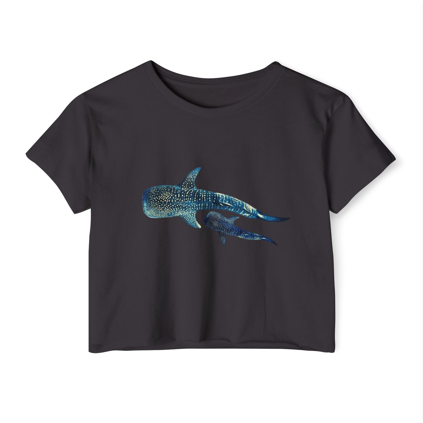 Whale Shark Cropped Tee