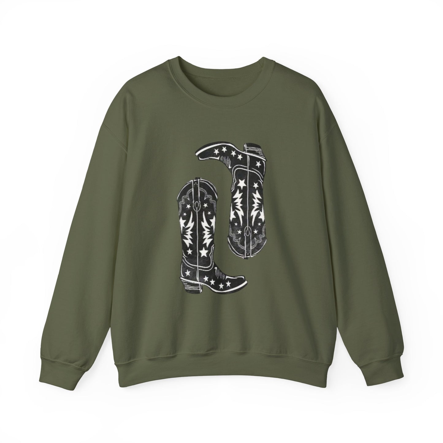 Cowboy Boots Crewneck