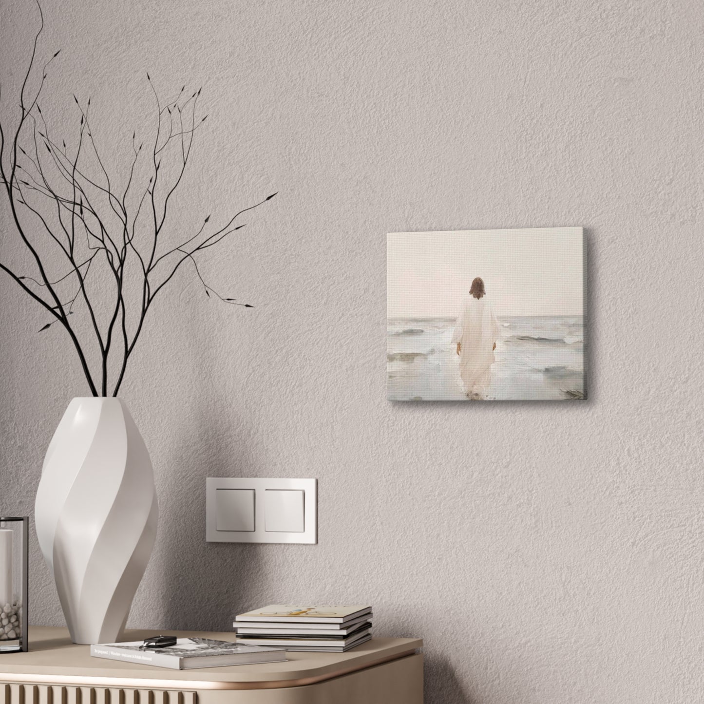 Jesus Walking - Canvas Wall Art