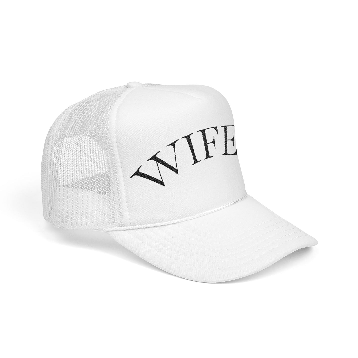 'WIFEY' Embroidered Foam Trucker Hat