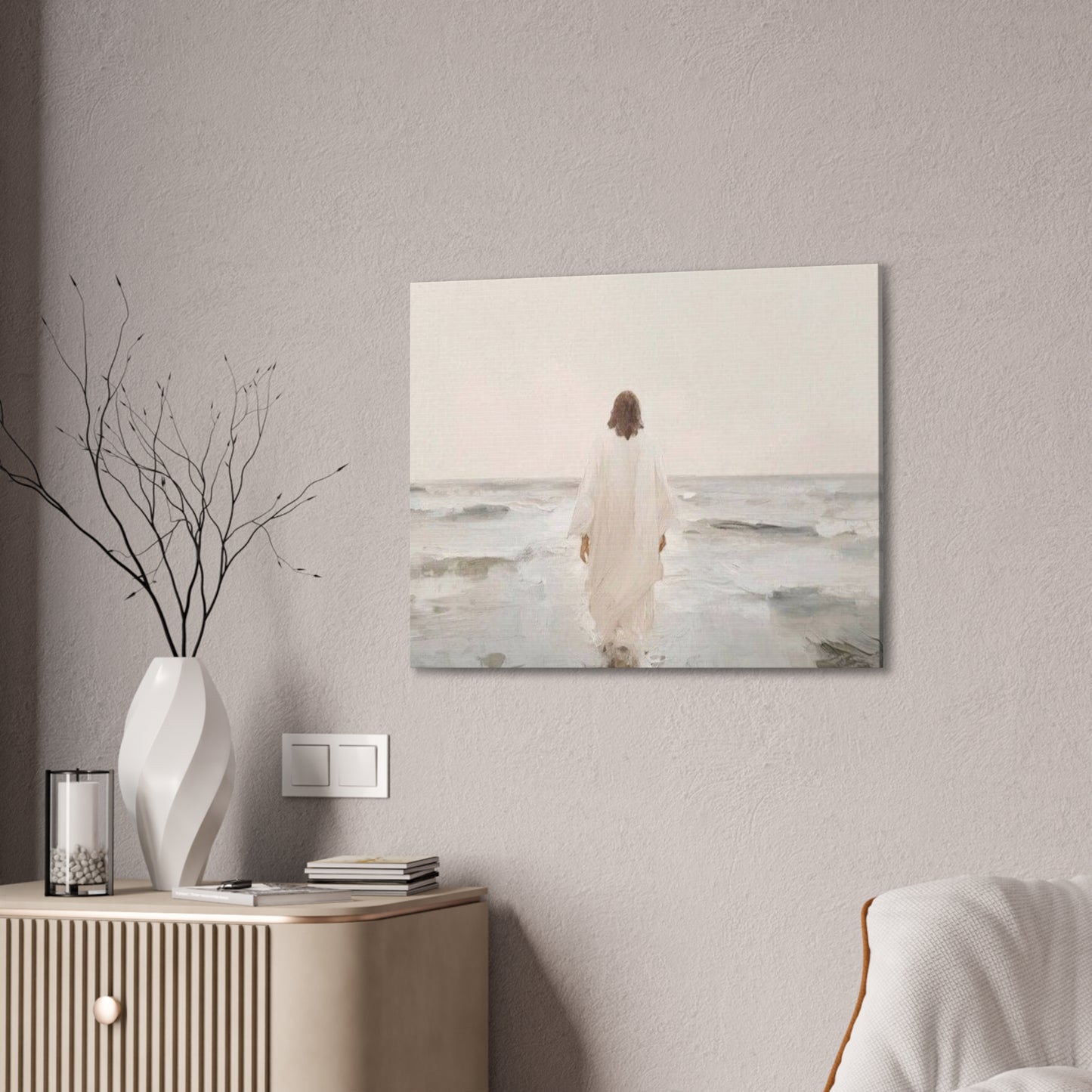 Jesus Walking - Canvas Wall Art