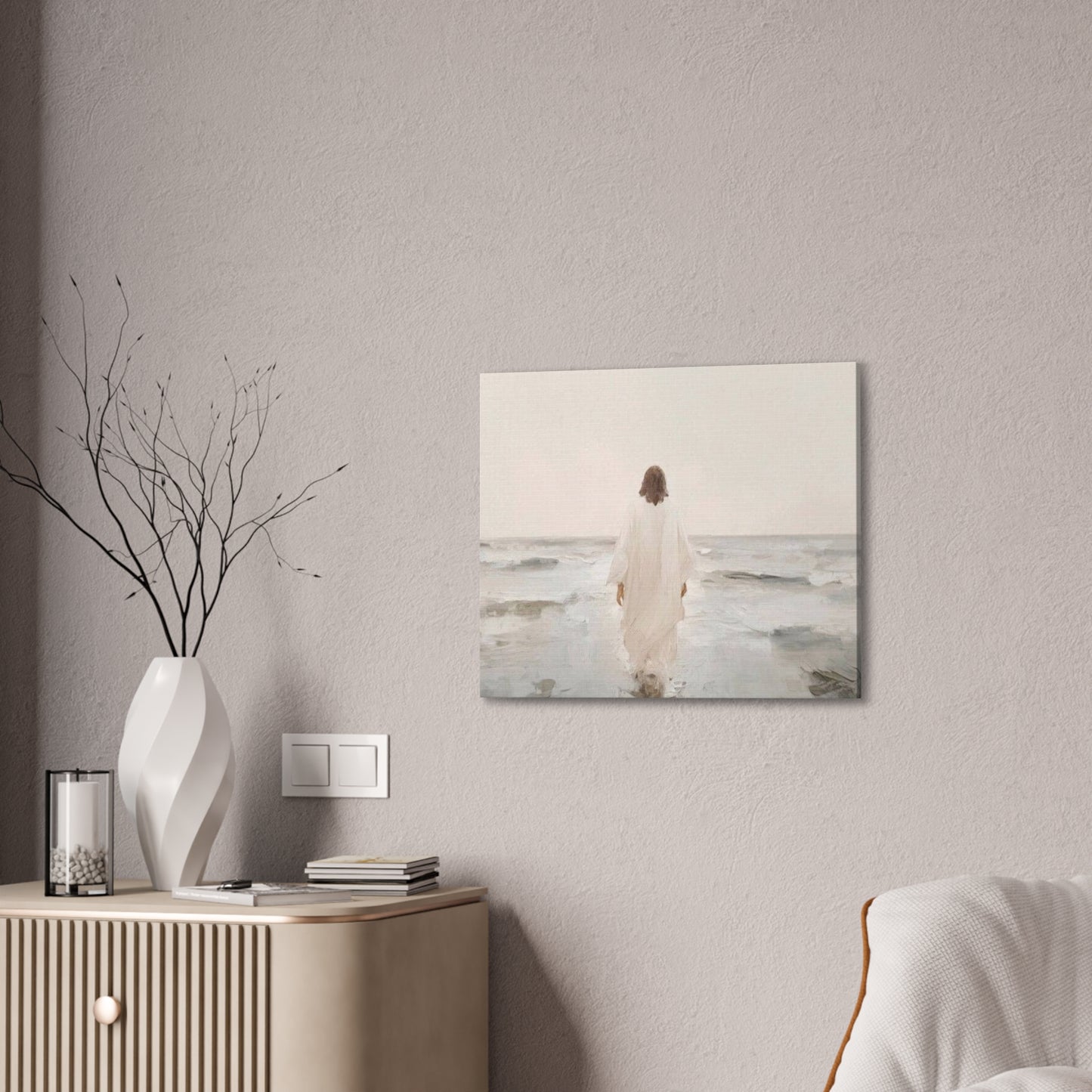 Jesus Walking - Canvas Wall Art