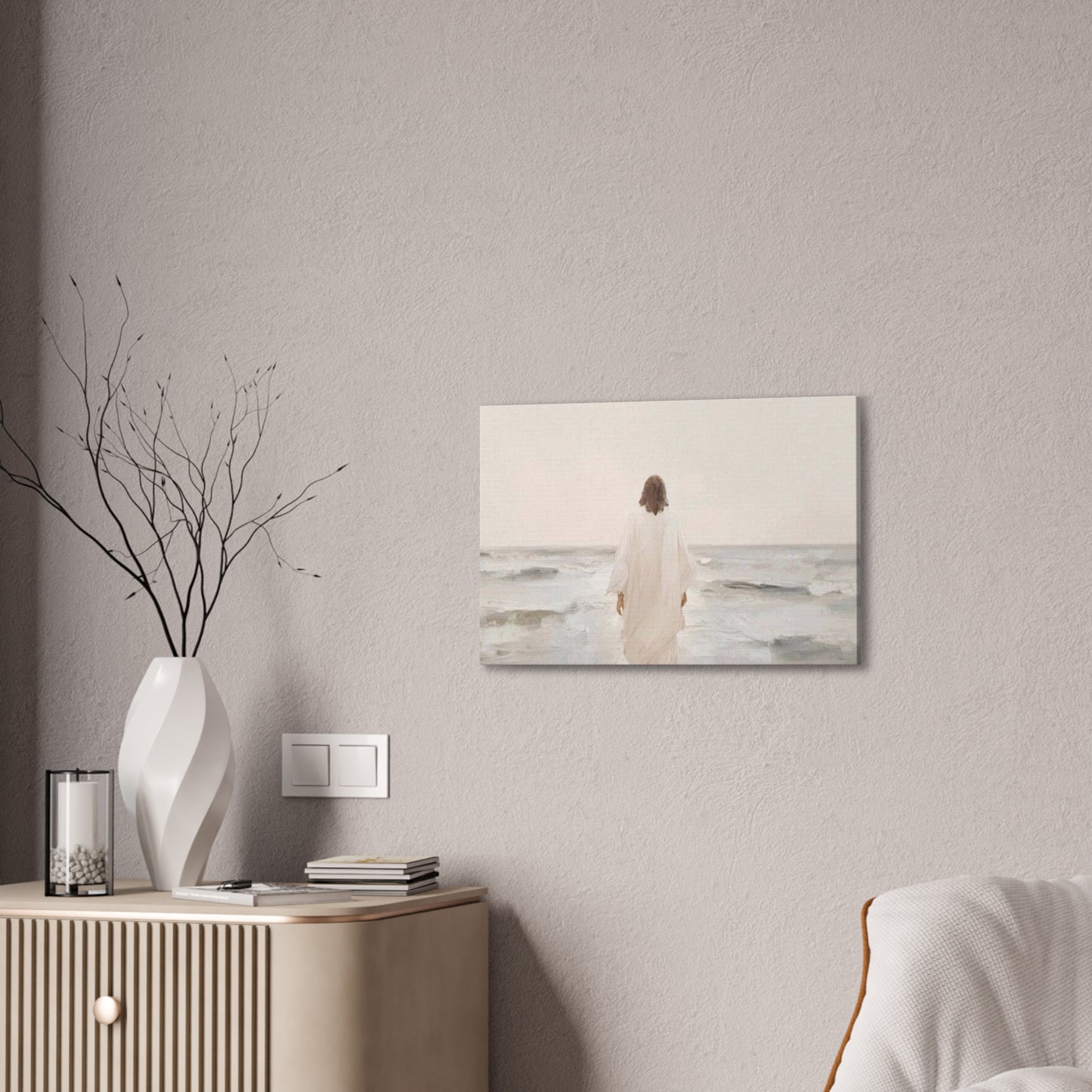 Jesus Walking - Canvas Wall Art