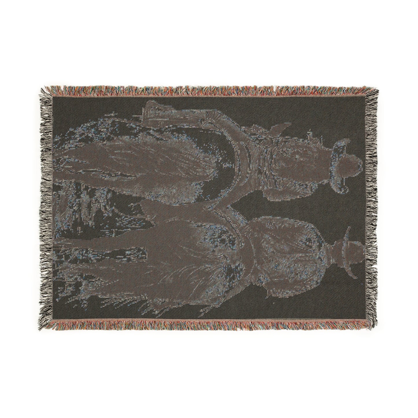 Rustic Cowboy Woven Blanket