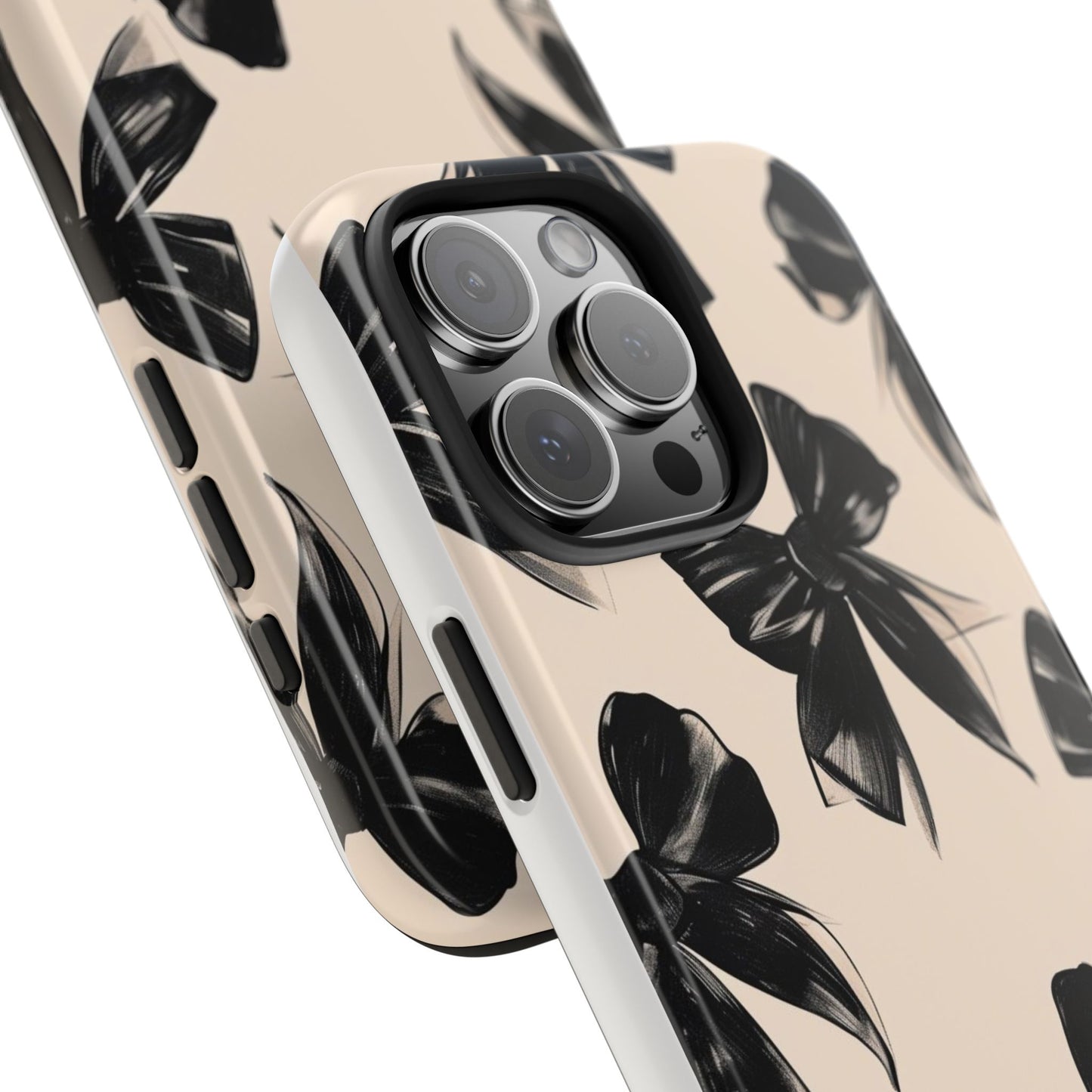 Chic Black Bow Tough Case