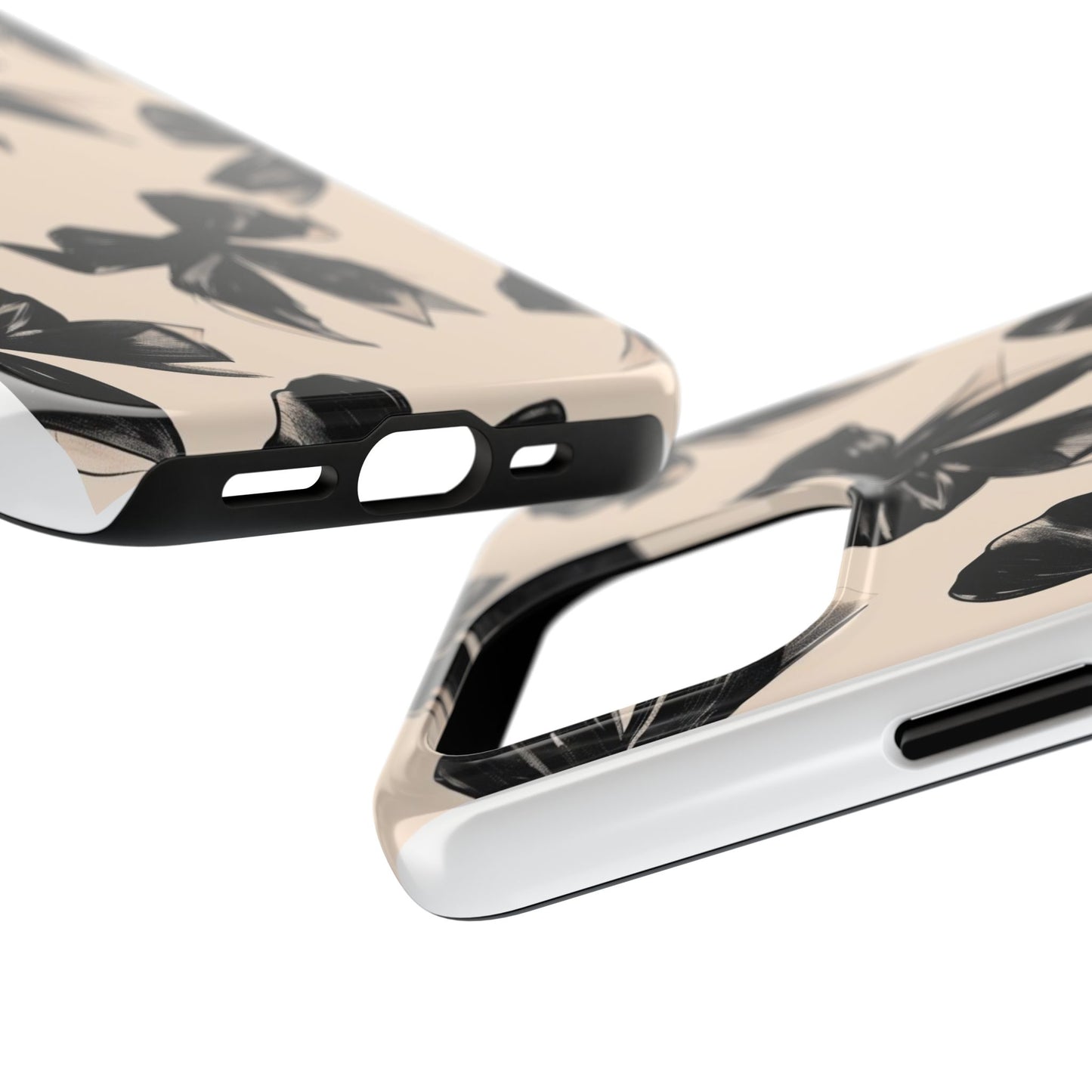 Chic Black Bow Tough Case