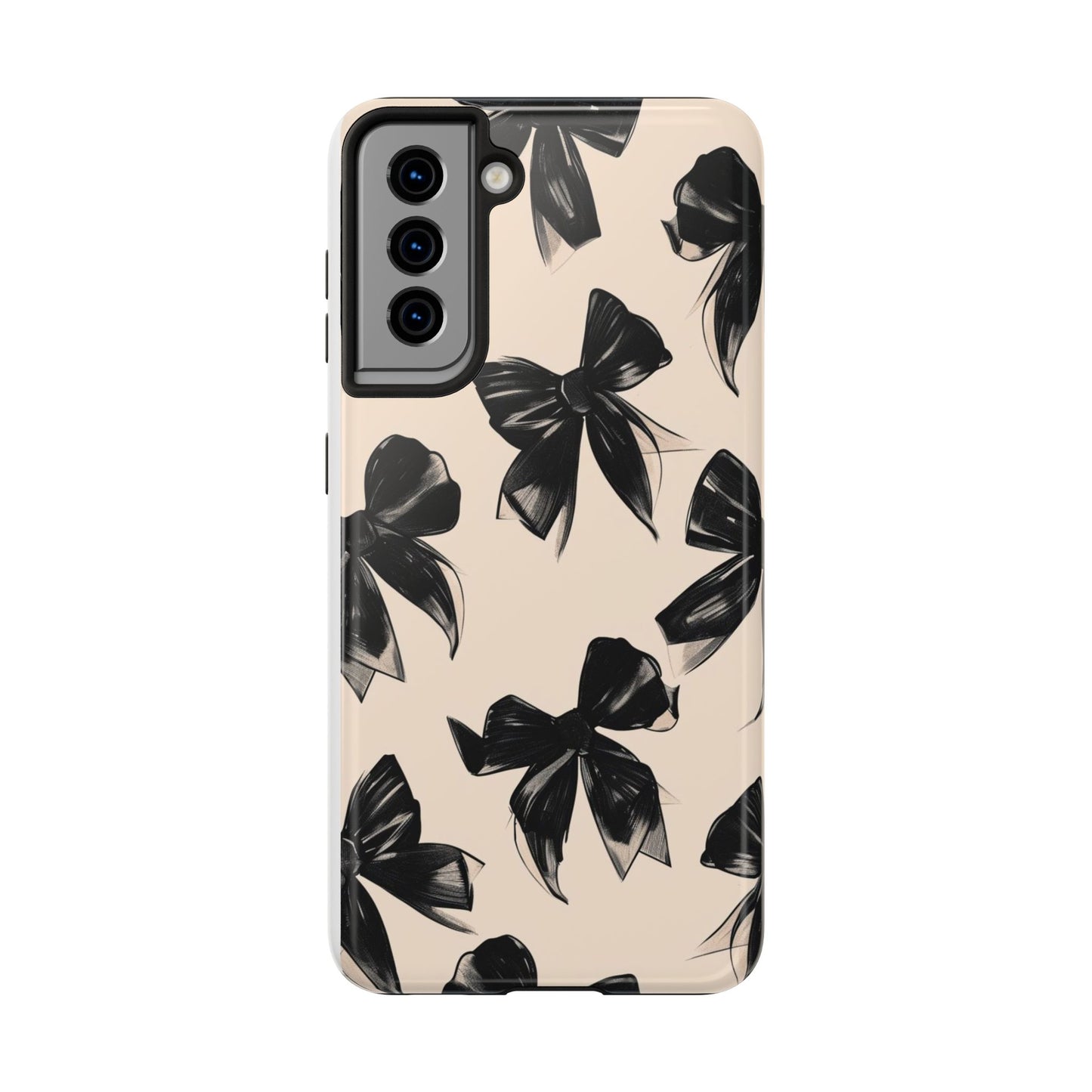 Chic Black Bow Tough Case