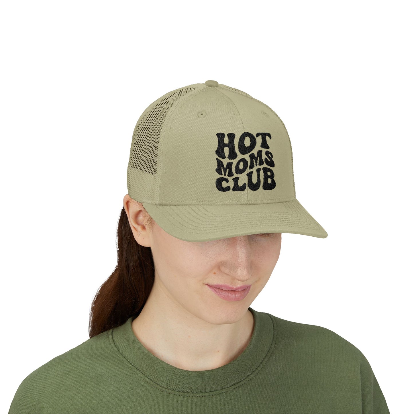 Hot Moms Club Snapback Trucker Hat