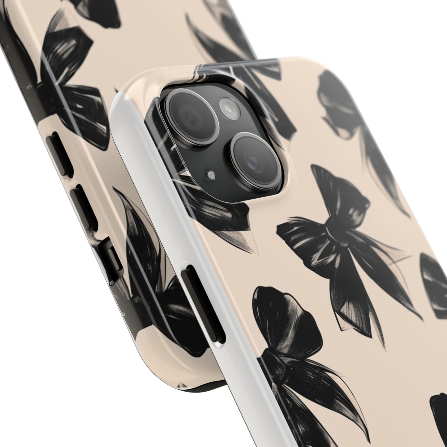 Chic Black Bow Tough Case