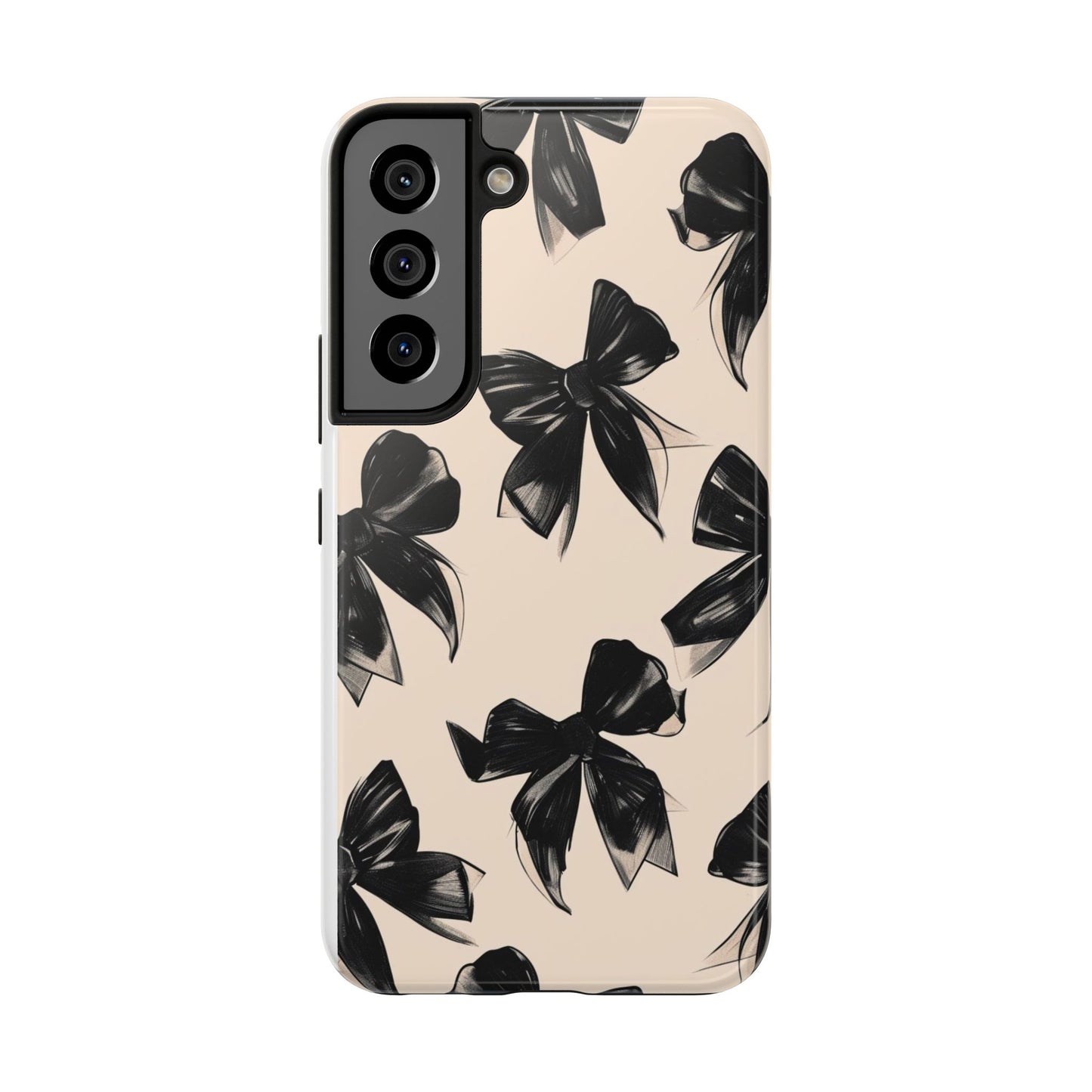 Chic Black Bow Tough Case