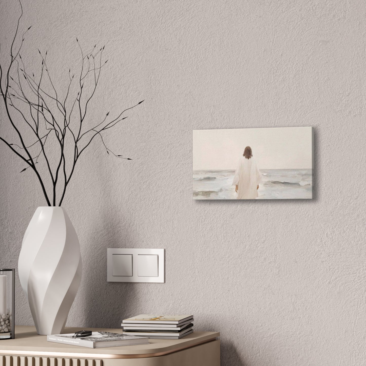 Jesus Walking - Canvas Wall Art