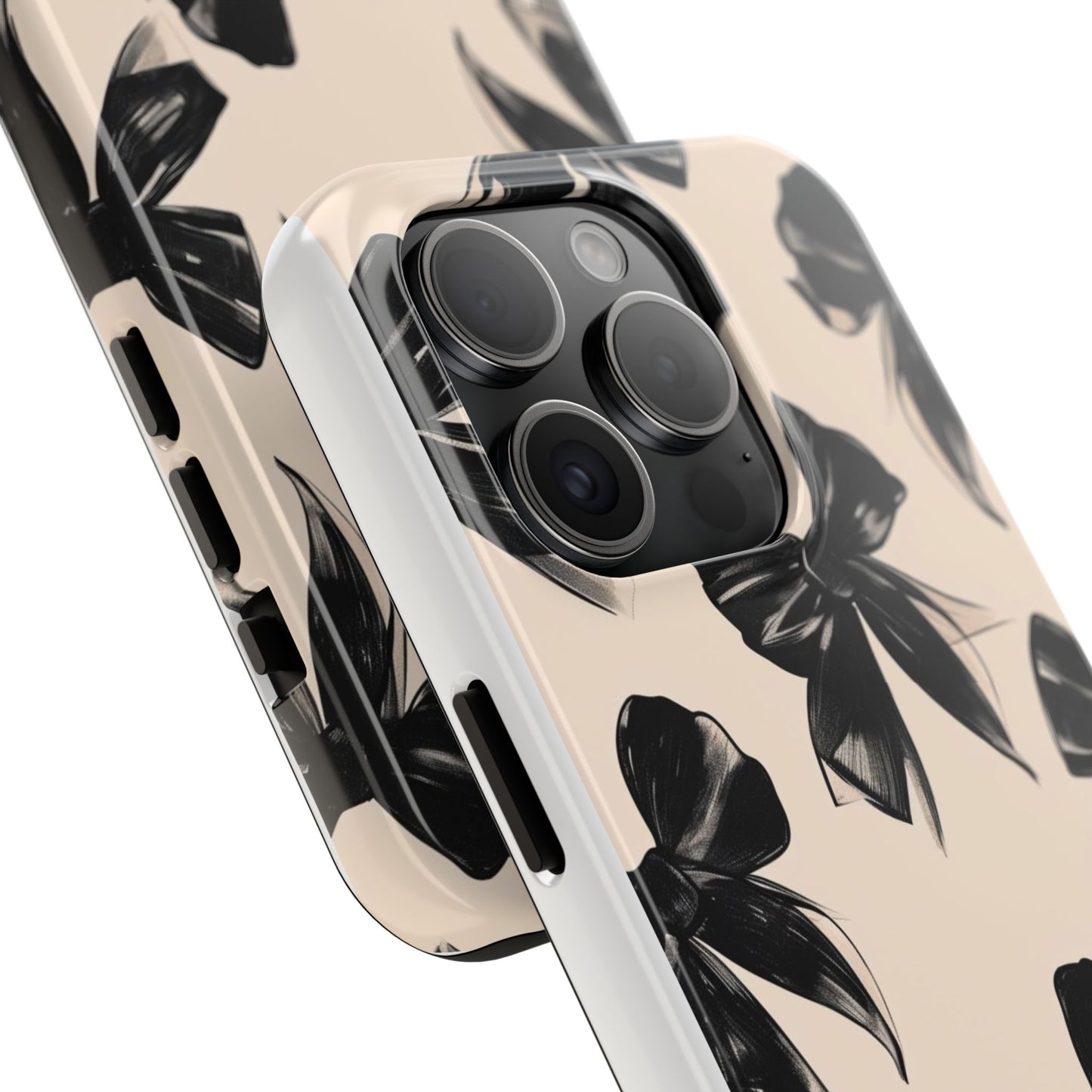 Chic Black Bow Tough Case