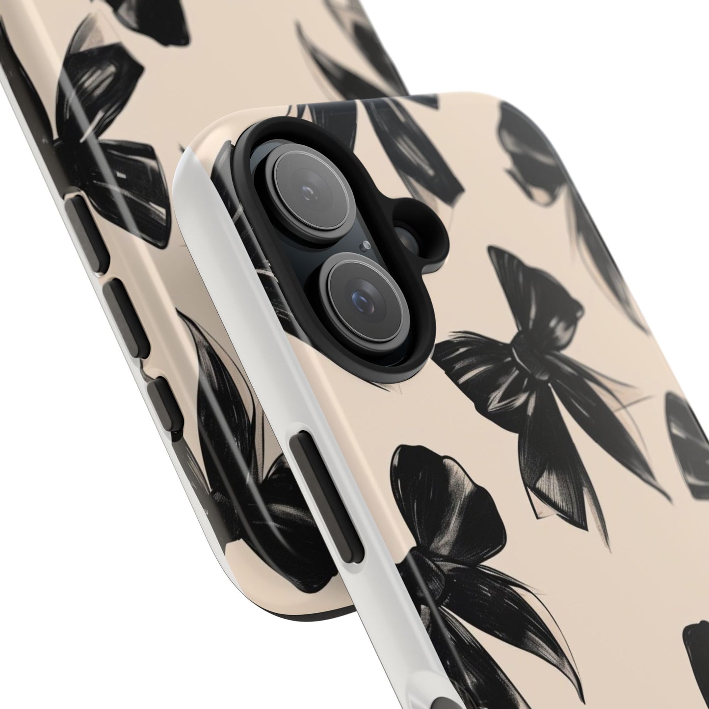 Chic Black Bow Tough Case