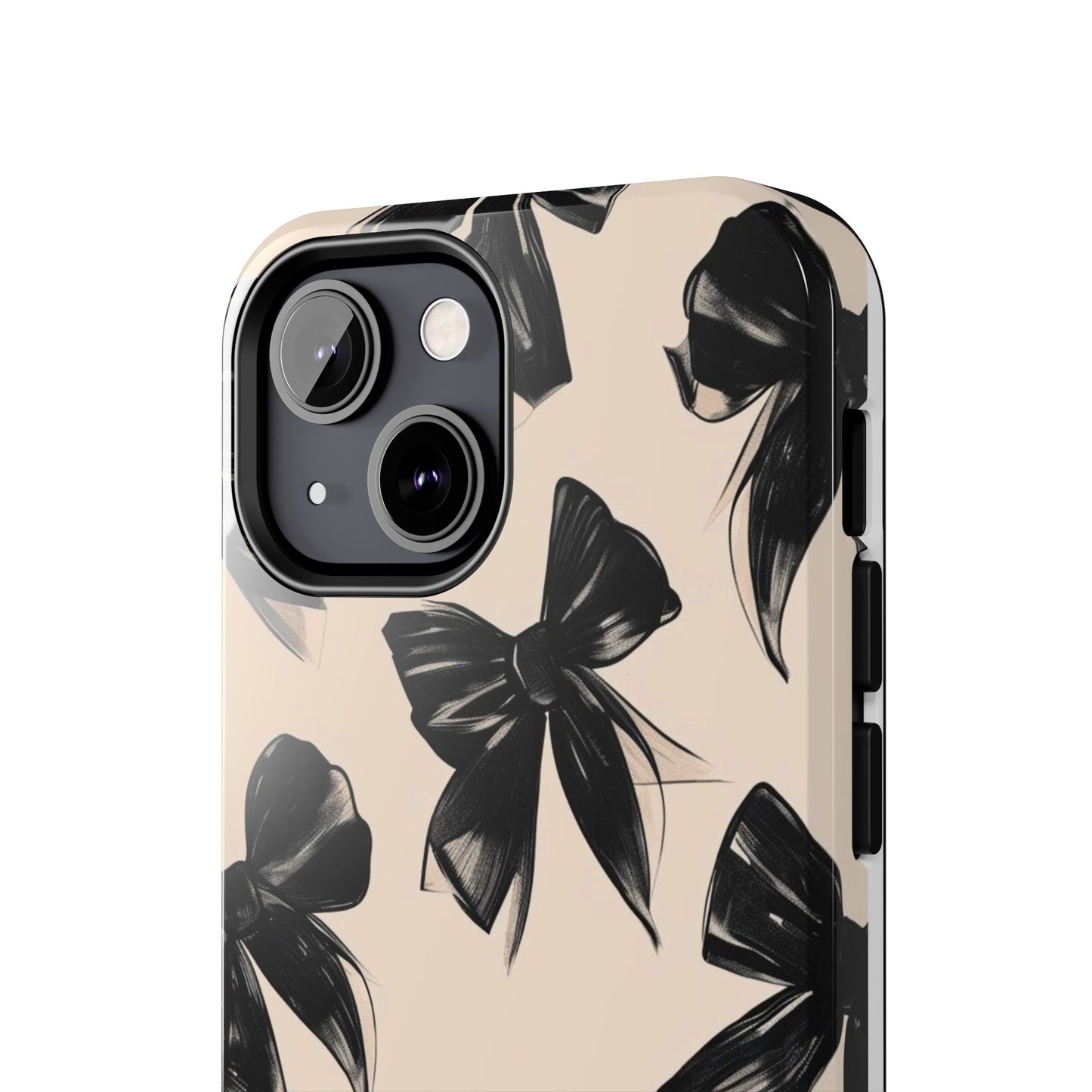 Chic Black Bow Tough Case