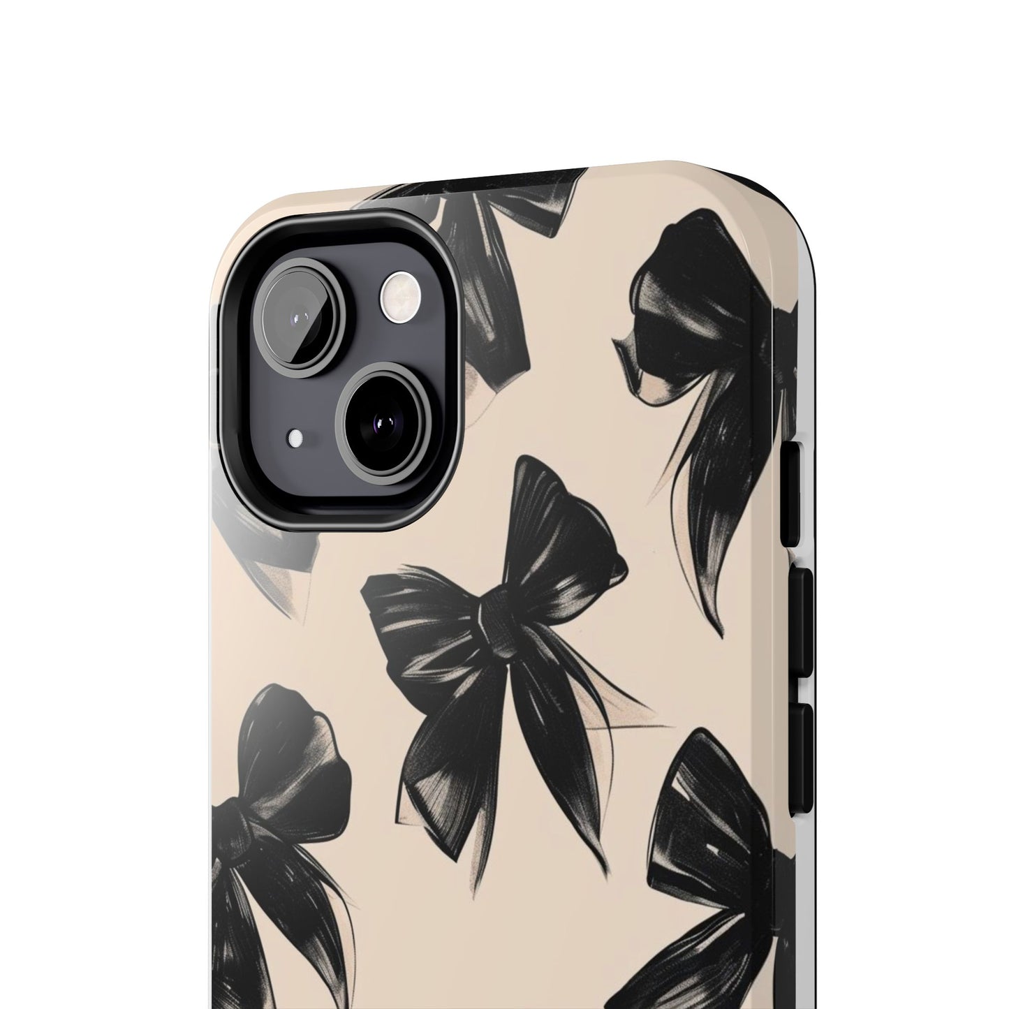 Chic Black Bow Tough Case