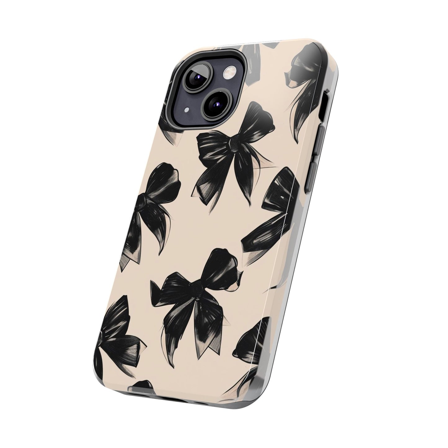 Chic Black Bow Tough Case