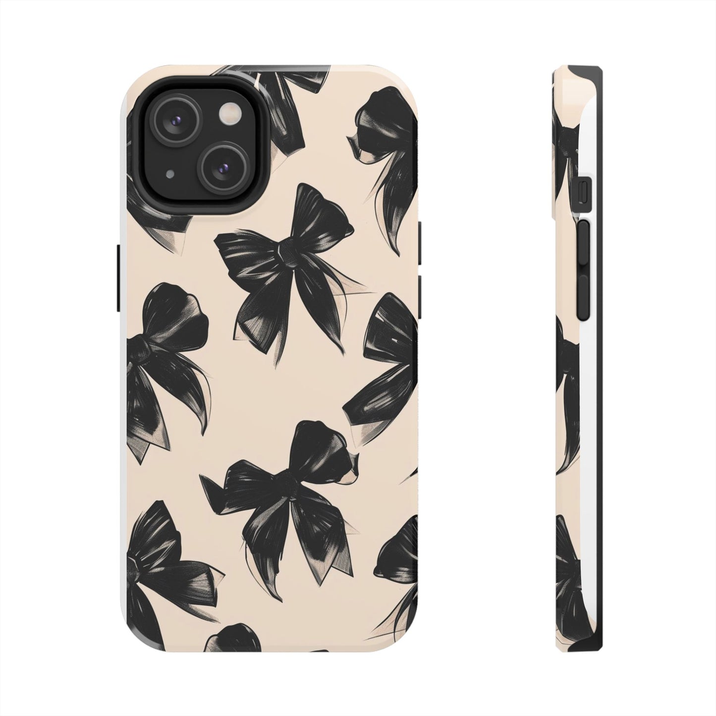 Chic Black Bow Tough Case