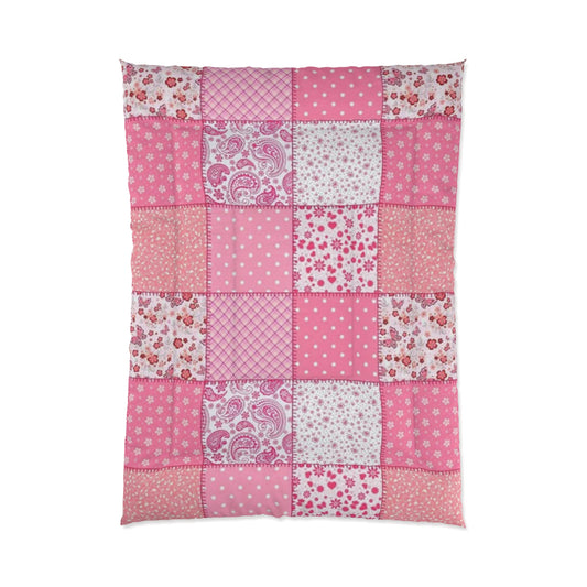 Pink Patchwork Comforter