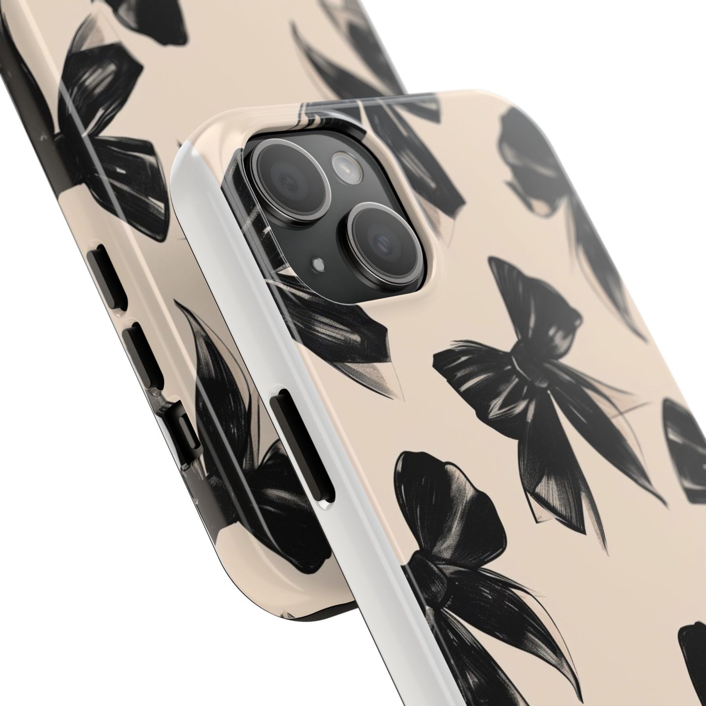 Chic Black Bow Tough Case