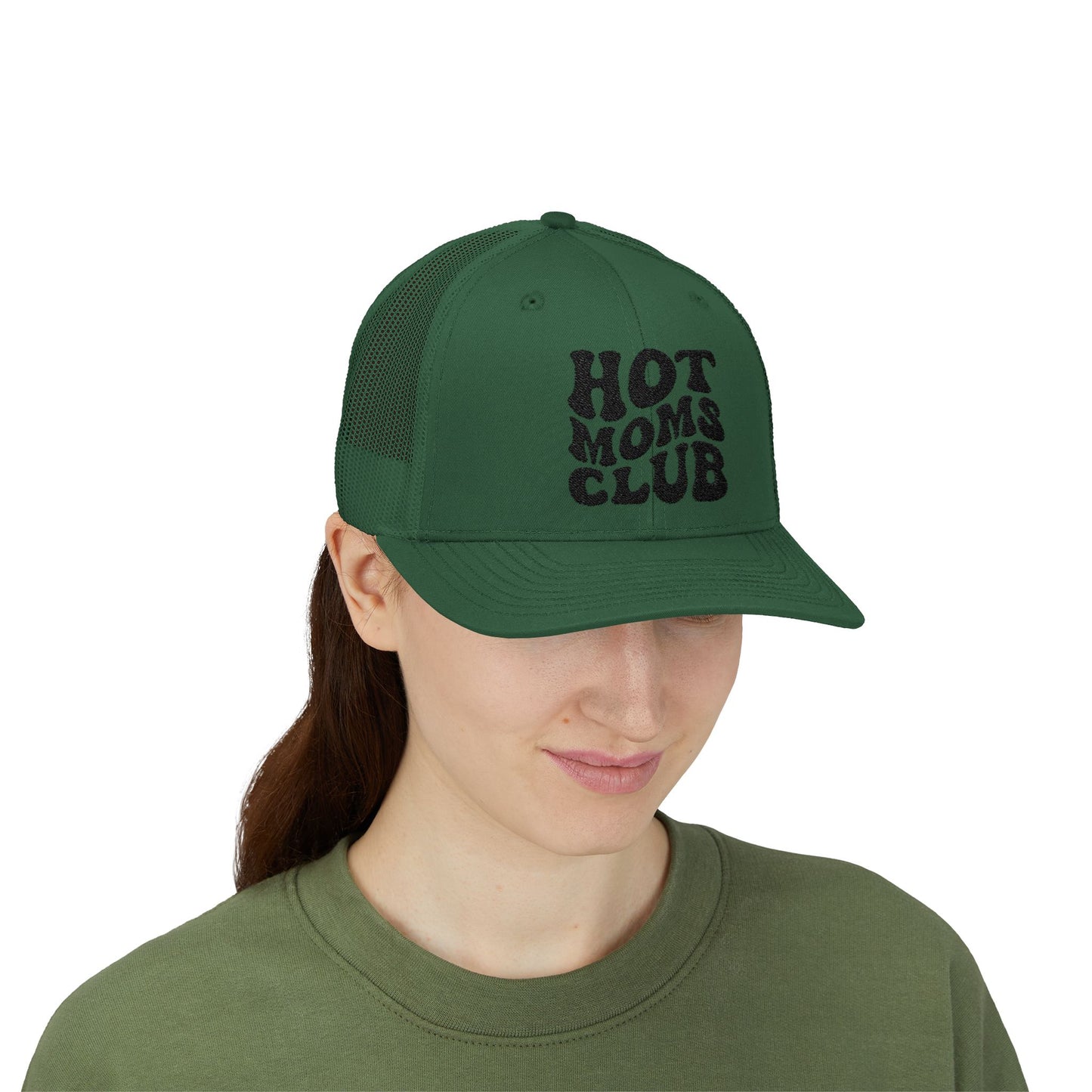 Hot Moms Club Snapback Trucker Hat