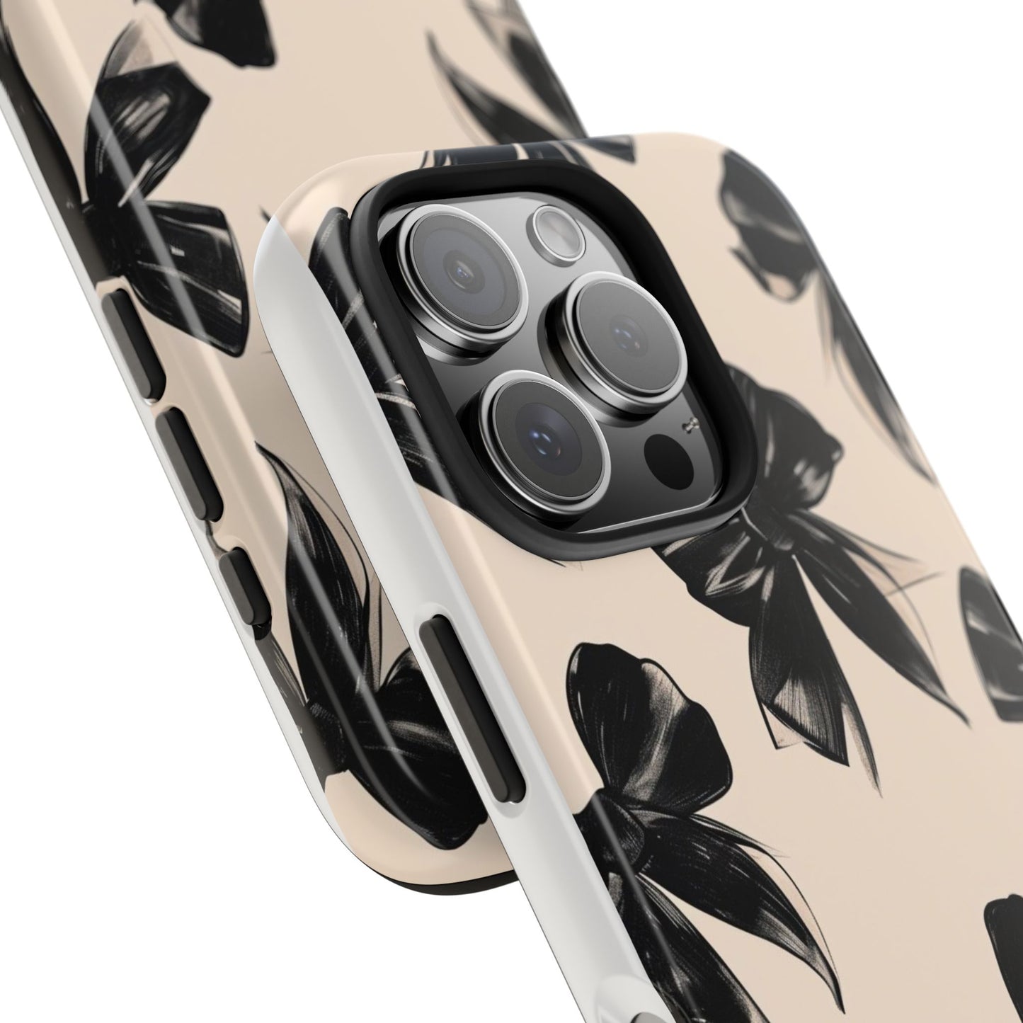 Chic Black Bow Tough Case