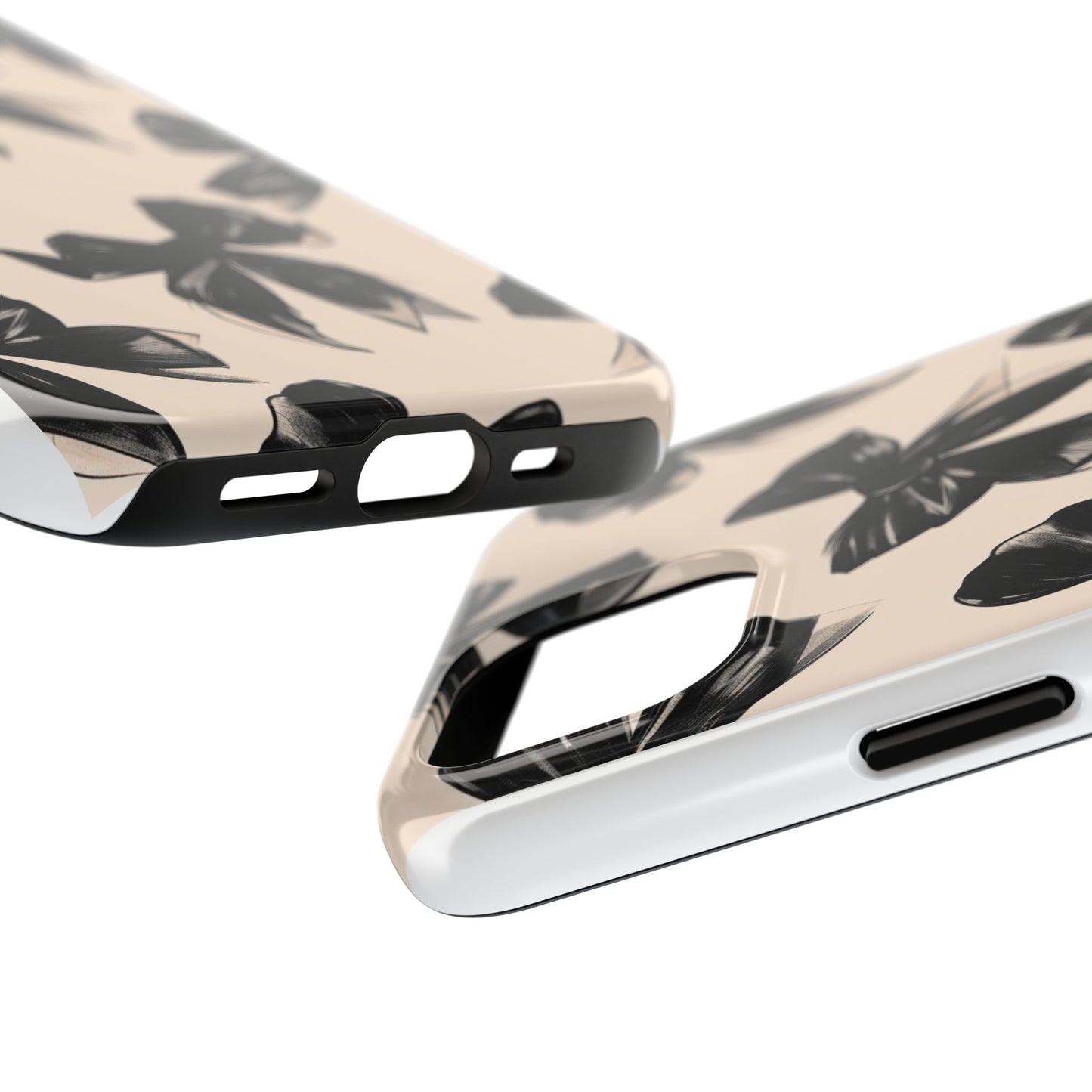 Chic Black Bow Tough Case