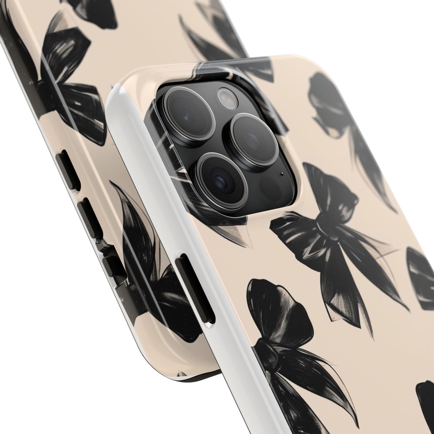Chic Black Bow Tough Case