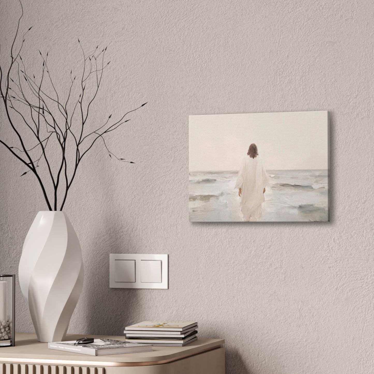 Jesus Walking - Canvas Wall Art
