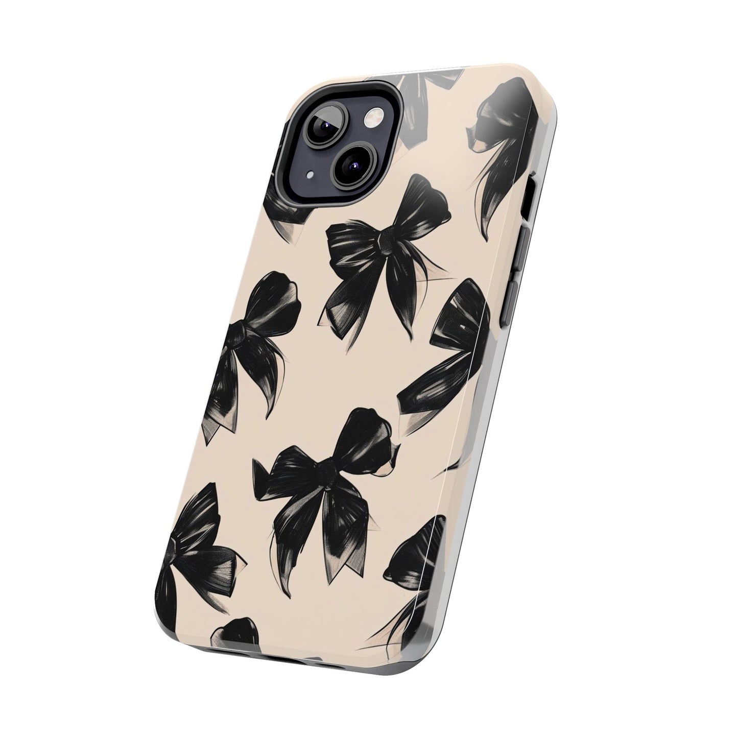 Chic Black Bow Tough Case