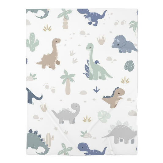 Dinosaur Baby Swaddle Blanket