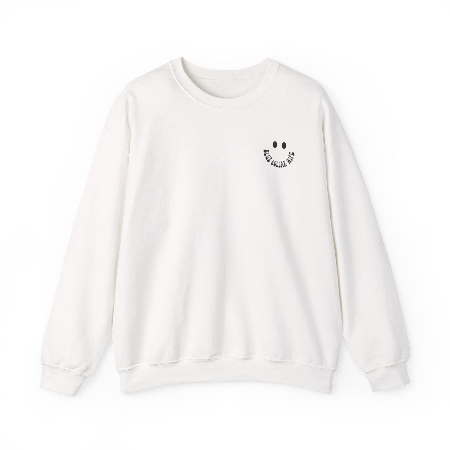 Just a girl who loves her Blue Collar Man Crewneck