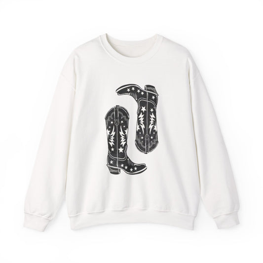 Cowboy Boots Crewneck