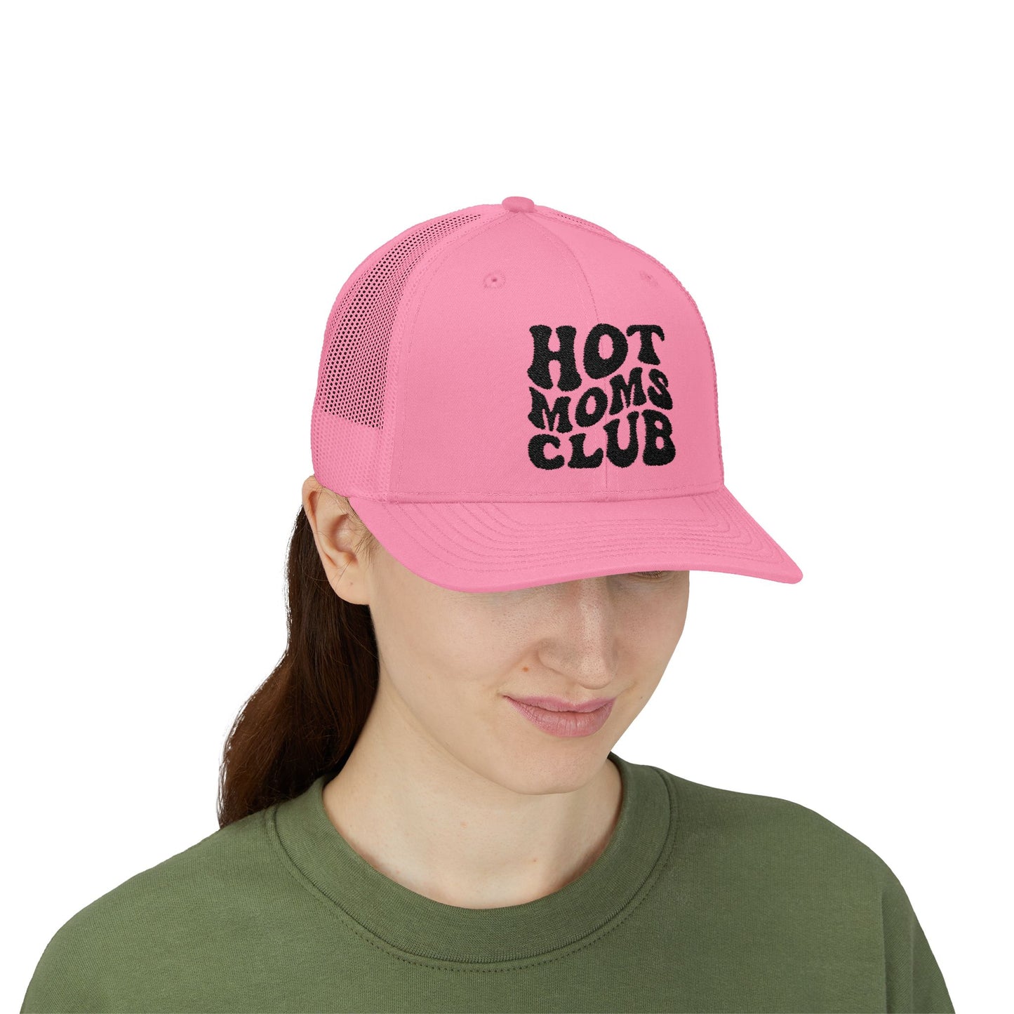 Hot Moms Club Snapback Trucker Hat
