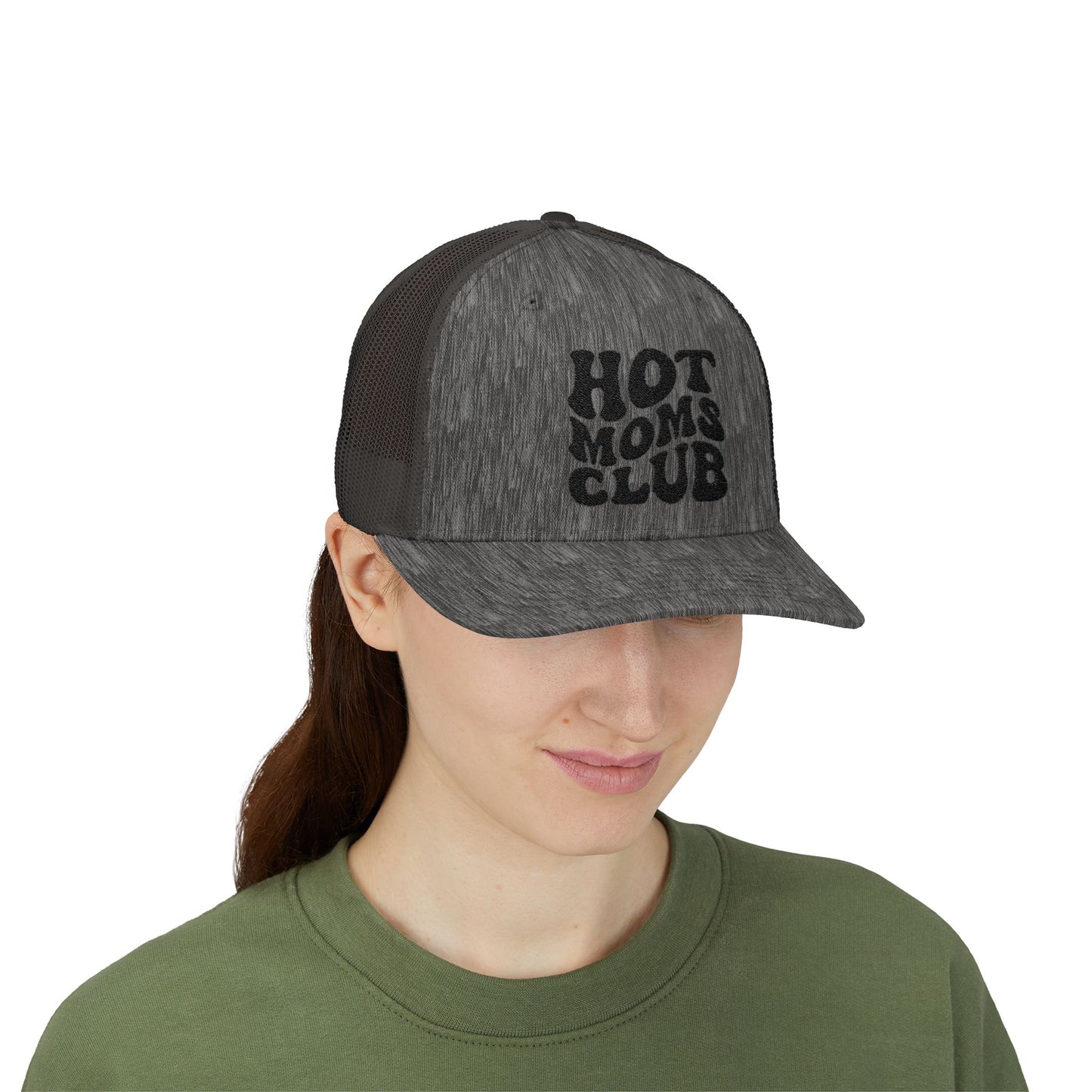 Hot Moms Club Snapback Trucker Hat