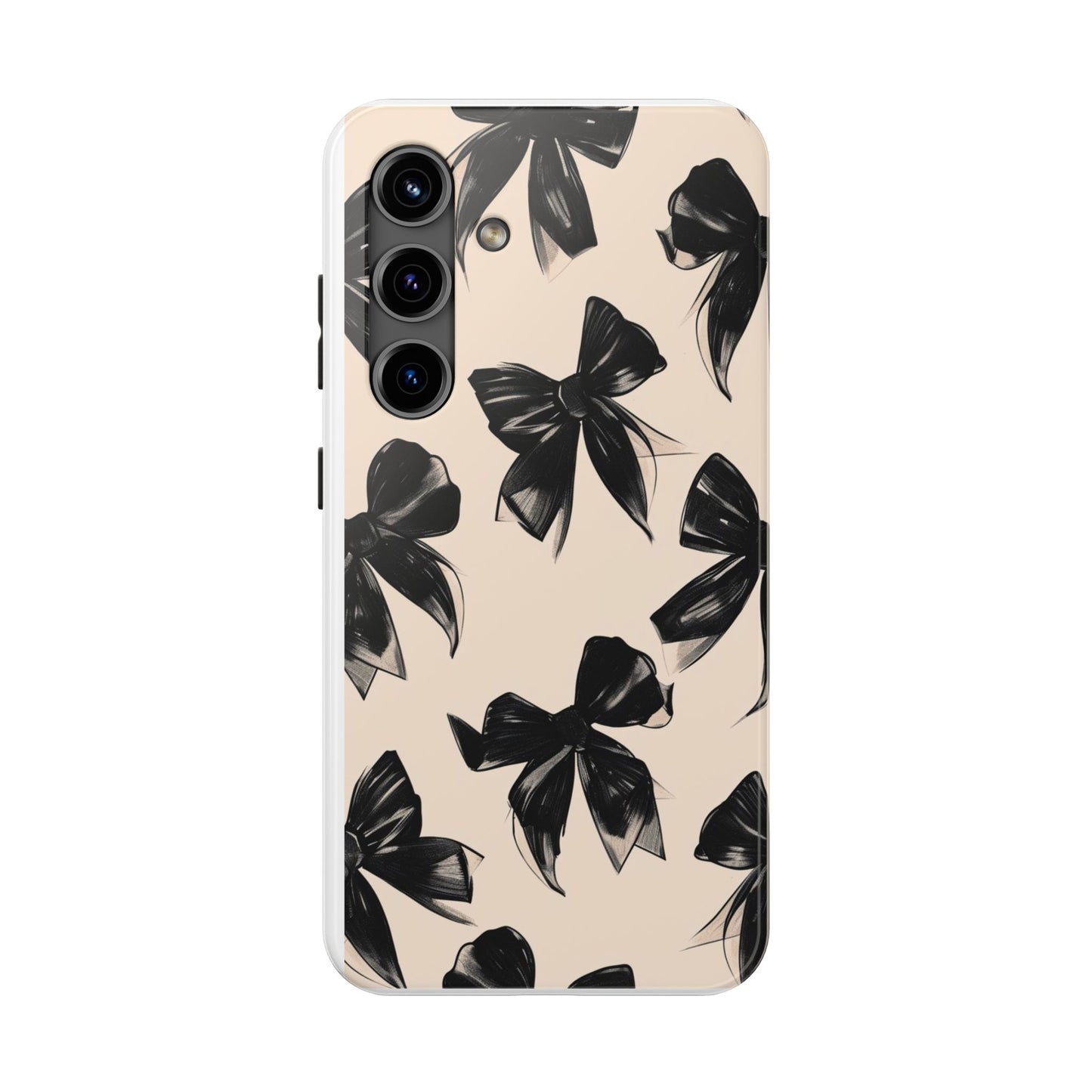 Chic Black Bow Tough Case