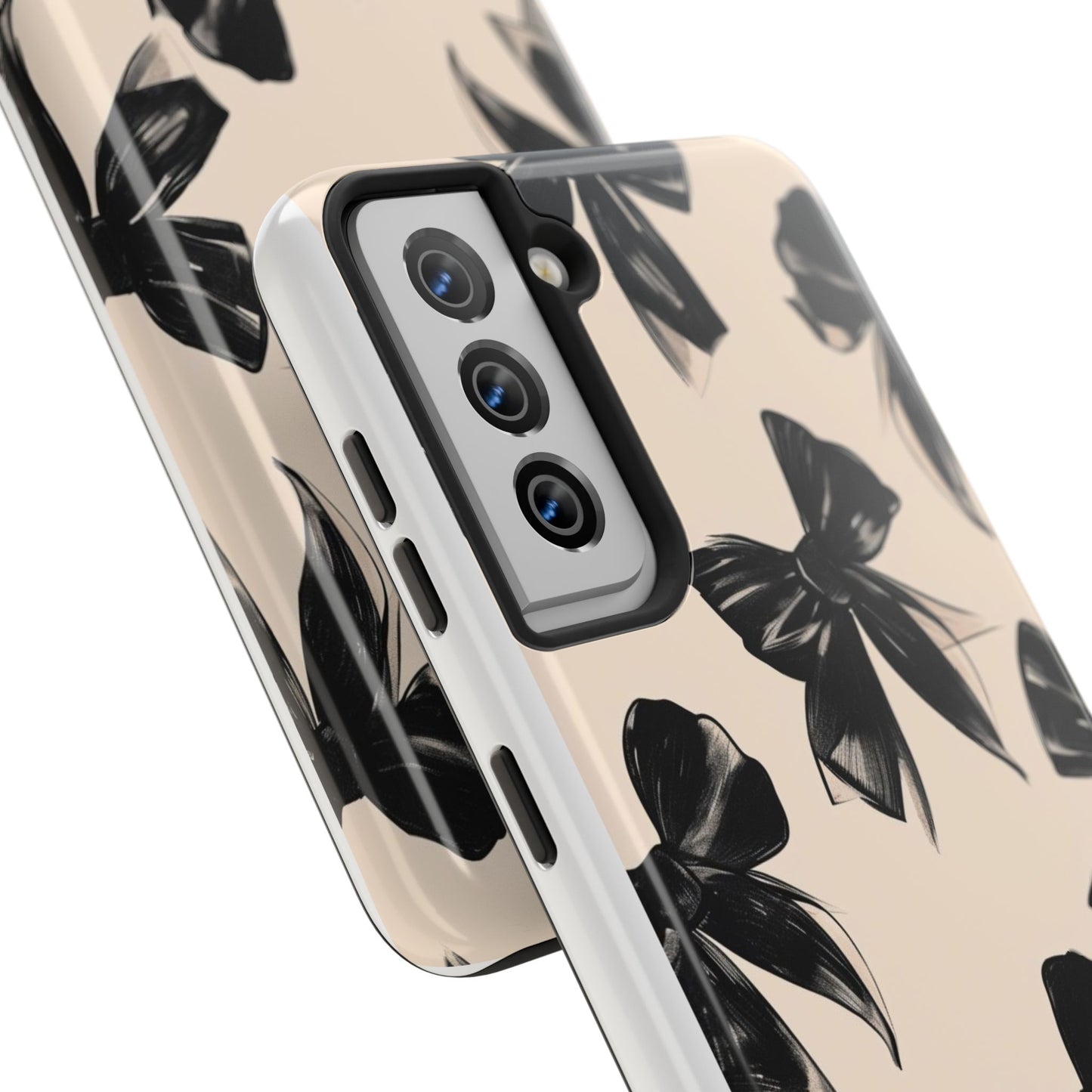 Chic Black Bow Tough Case
