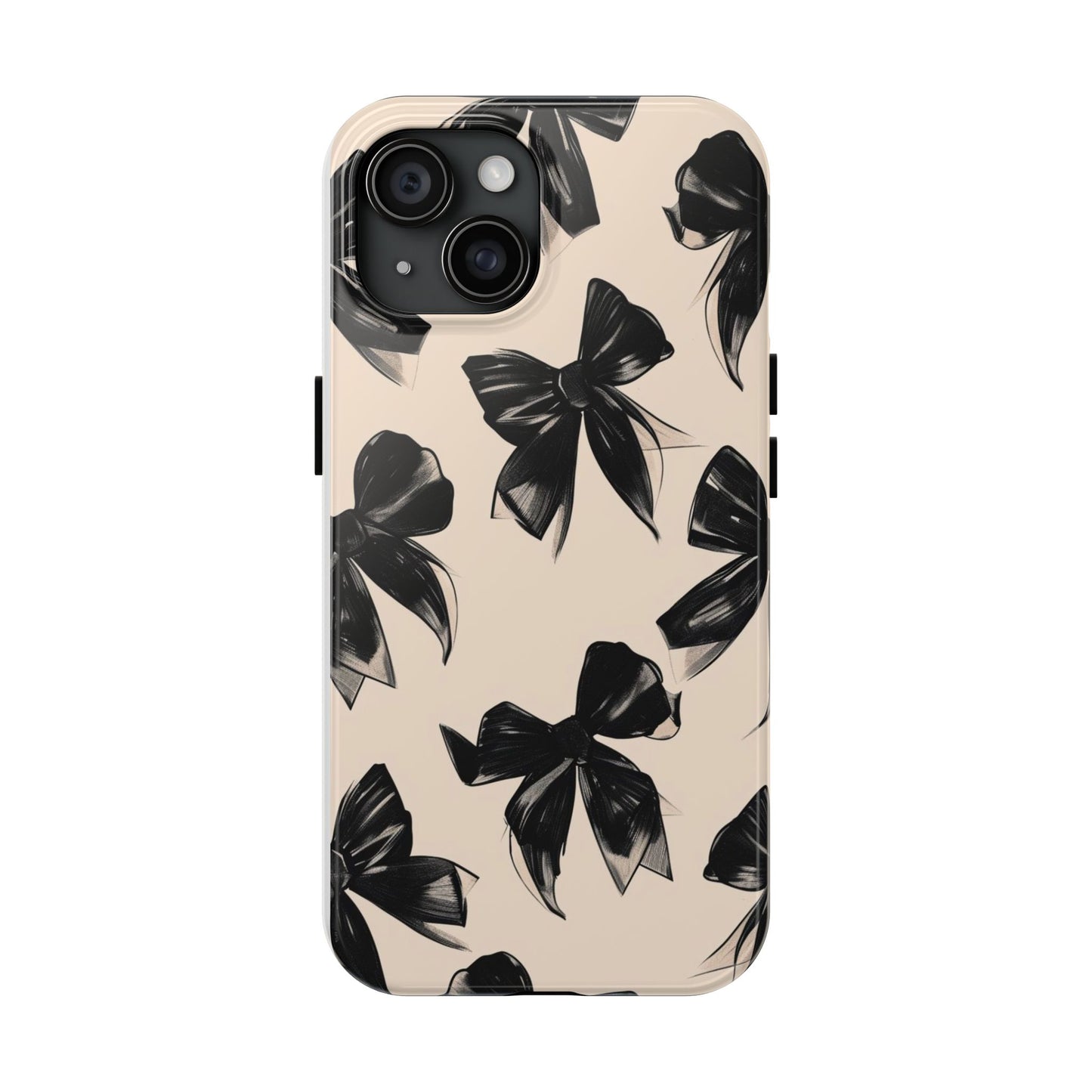 Chic Black Bow Tough Case