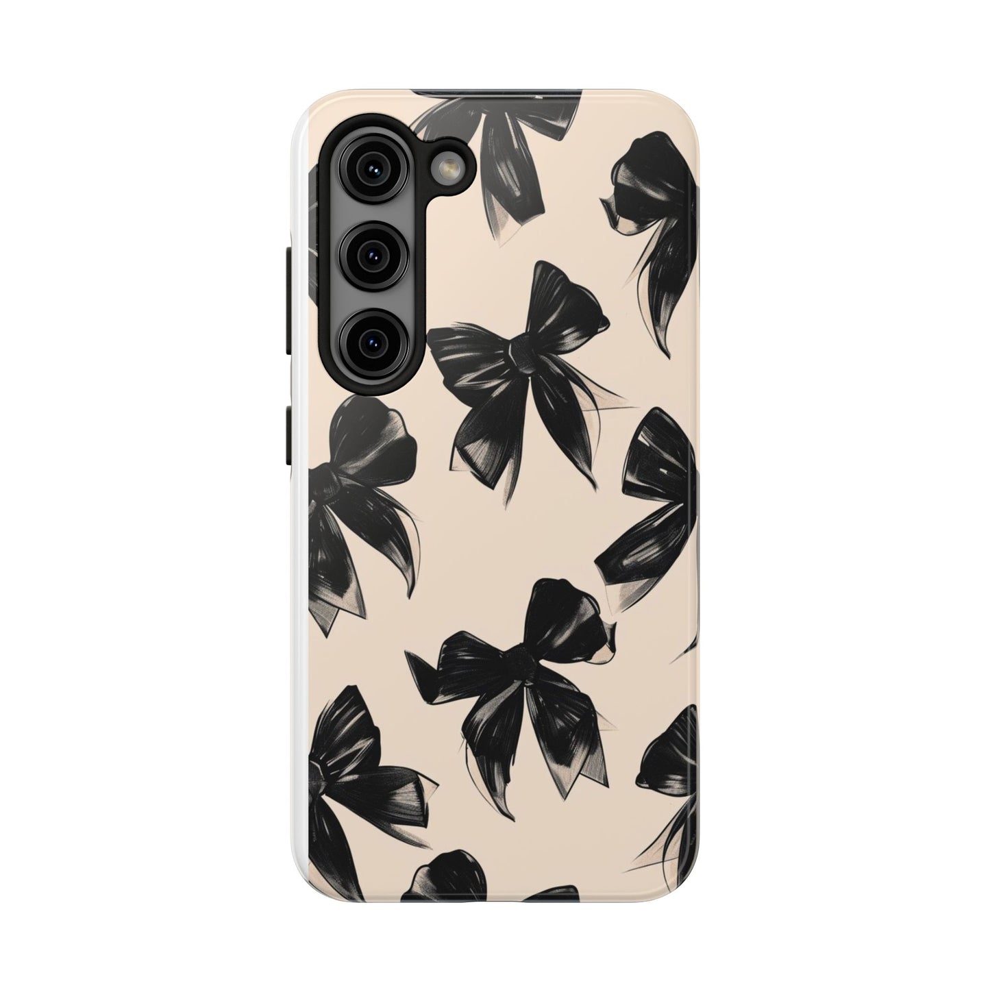 Chic Black Bow Tough Case