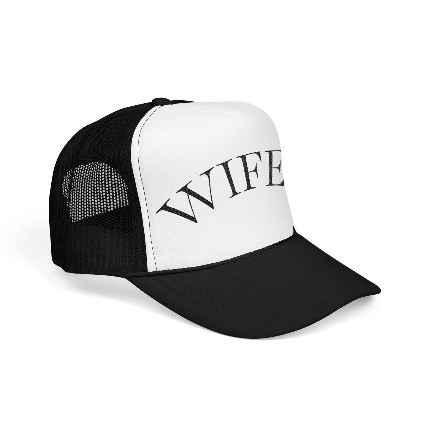 'WIFEY' Embroidered Foam Trucker Hat