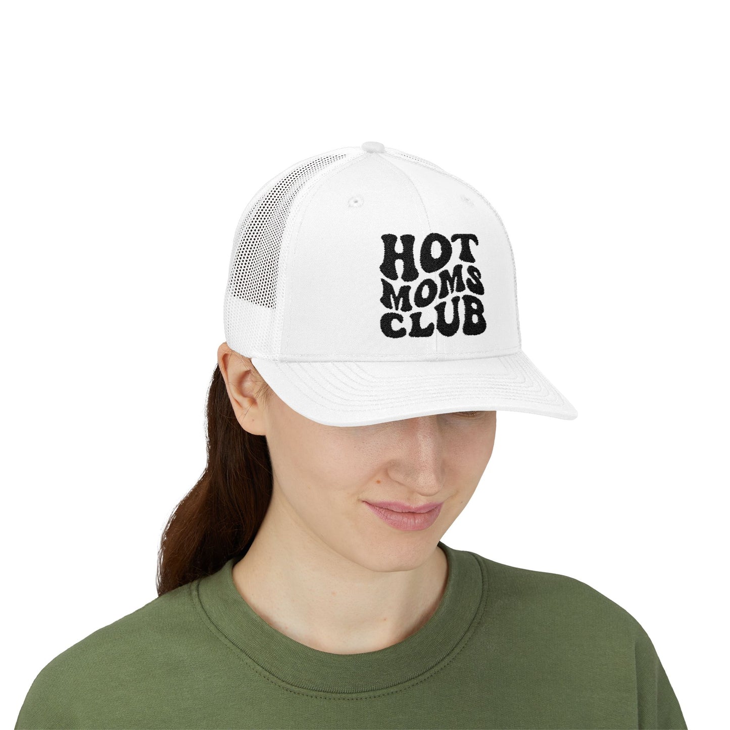 Hot Moms Club Snapback Trucker Hat