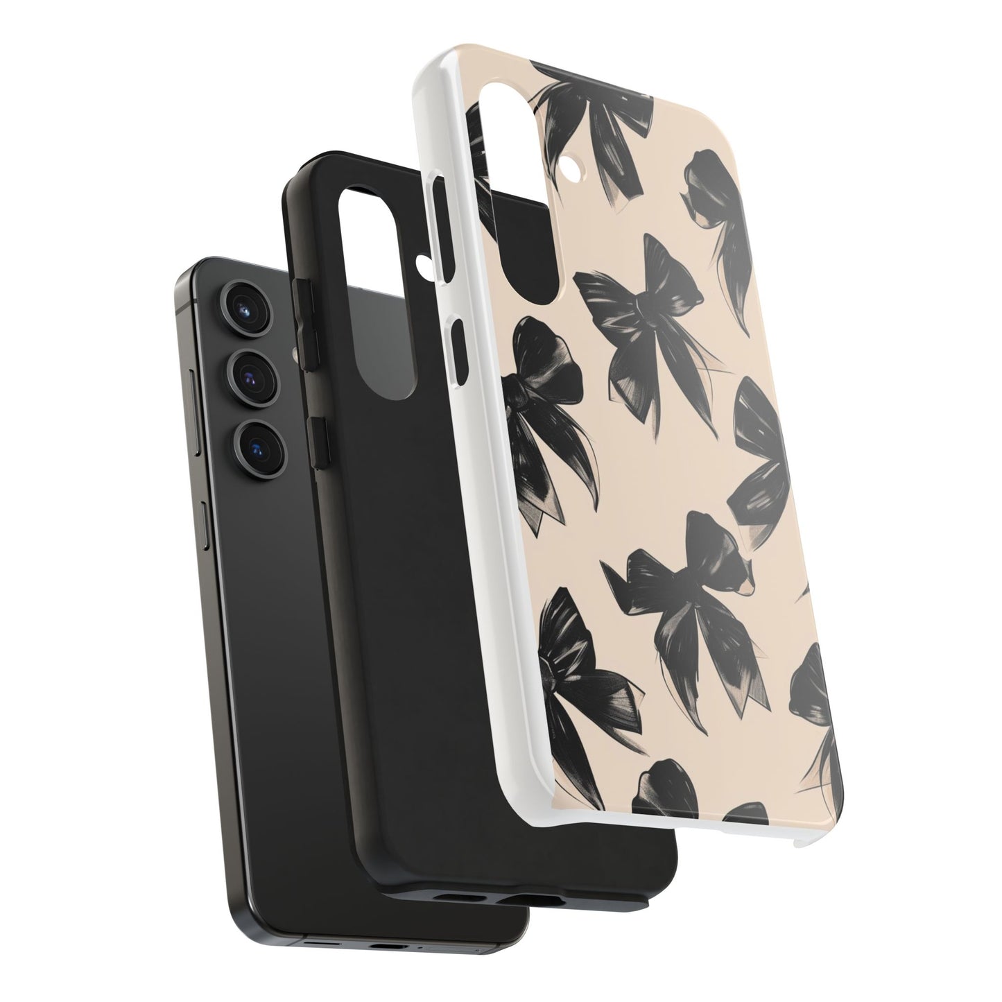 Chic Black Bow Tough Case